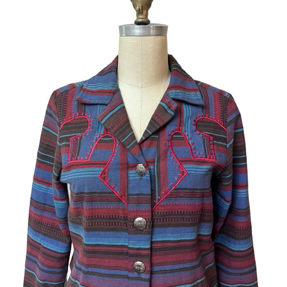 King Ranch Western Dress Jacket Medium - Picture 4 of 8